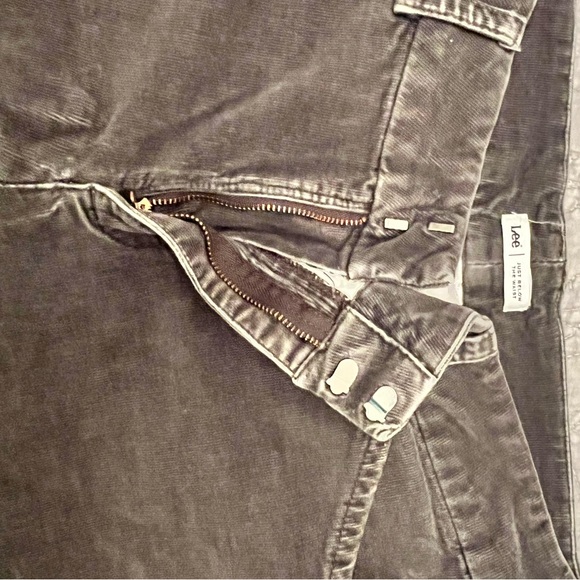 Lee Women's Gray Corduroy Pants - Picture 3 of 5